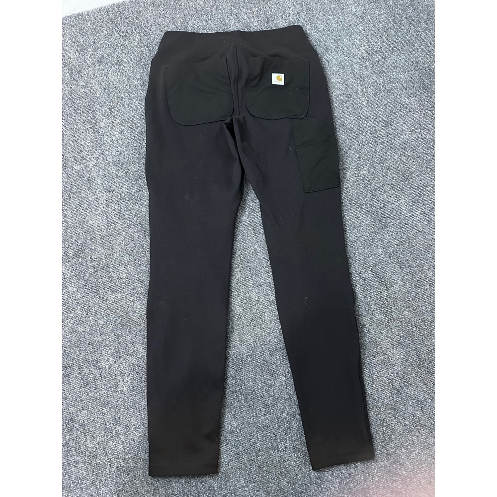 Carhartt Force Utility Leggings Womens XS Black Fitted Work Pants 102482 - Picture 4 of 6